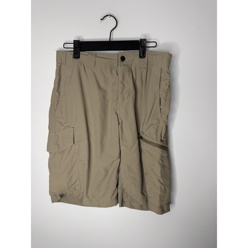 Columbia Cargo Shorts 30 Mens Beige Tactical Utility Outdoor Pockets Zip Fly